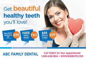 Beautiful Teeth Dental Postcard