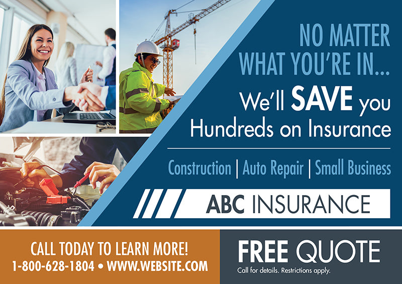 Insurance Prospecting Postcards