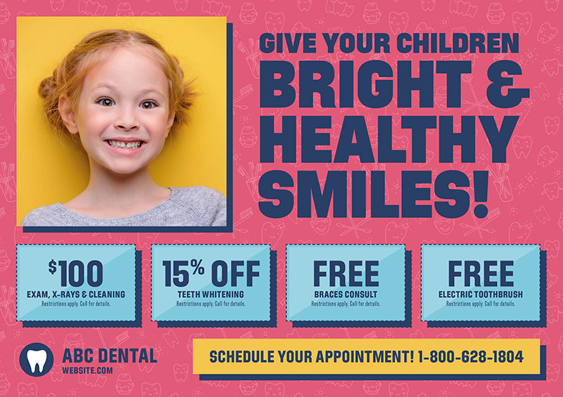 Childrens Dentist Promotion Example