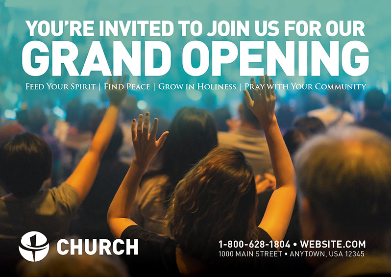 Church Direct Mail Postcards | Customizable Direct Mailers – PostcardMania
