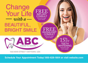 Cosmetic Dentistry Card With Special Offers