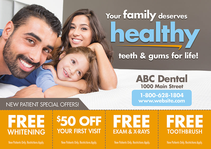 Dental Bulk Mail Postcard