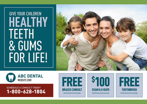 Dental Postcard Campaign - Children's Dentistry