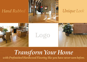 Flooring Installation Marketing Postcard Sample