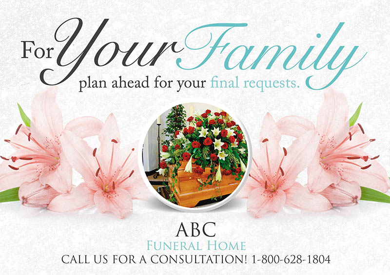 Funeral Home Postcard