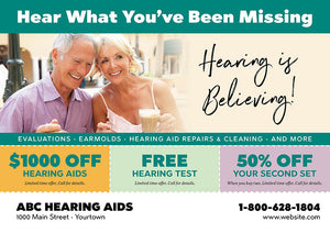 Hearing Aids Mailer Idea