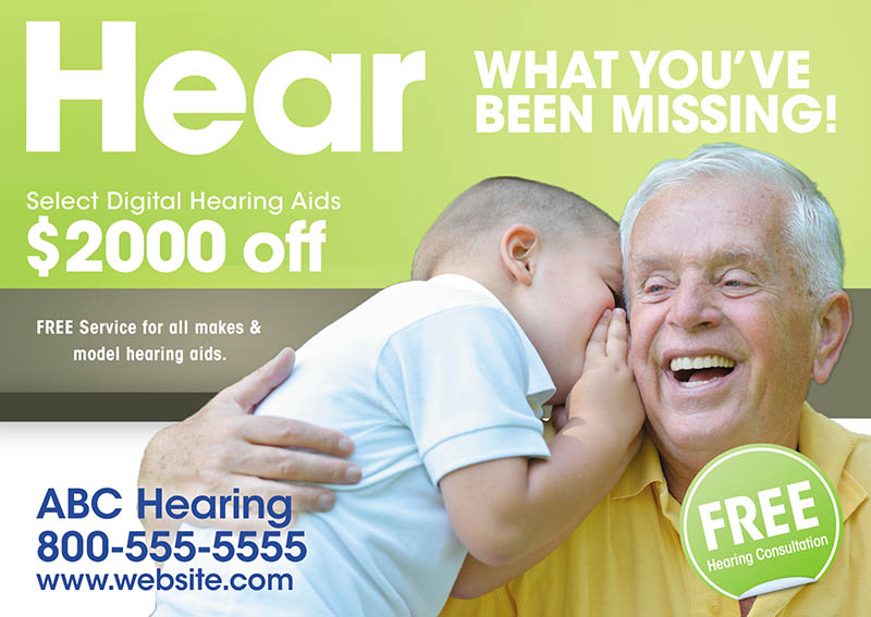 Hearing Loss Solution Marketing Example