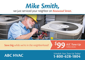 Heating And Air Conditioning Postcard