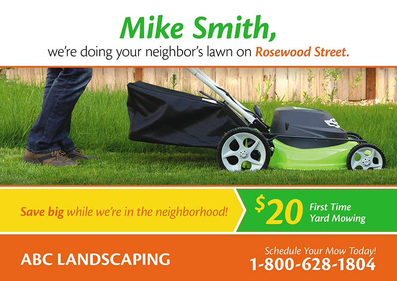 Landscaper Postcard