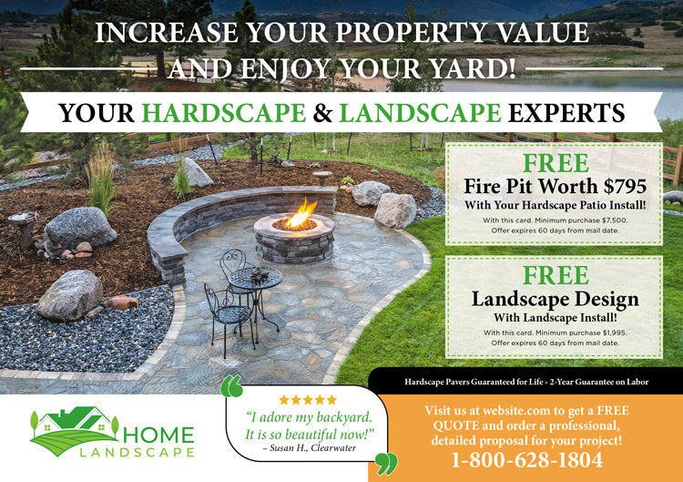 Landscaping Mailer with Coupon
