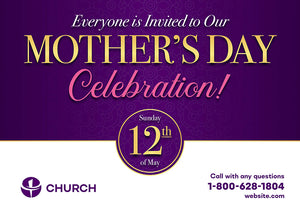 Mothers Day Church Postcards