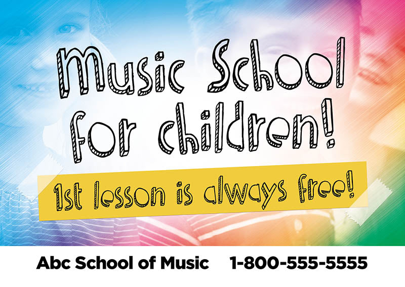 Music Lesson Flyer Template