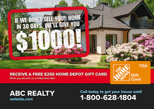 Neighborhood Real Estate Marketing Postcard Sample