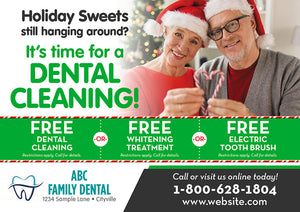New Year Holiday Cleaning Dentist Marketing