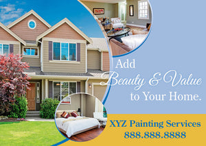 Residential Painting Company Promotional Mailer Example