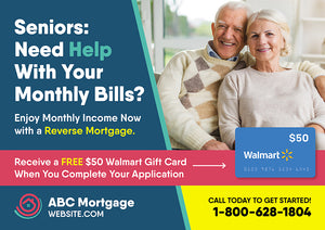 Reverse Mortgage Direct Mail Postcard Series 2