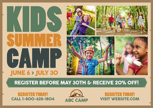 Summer Camp Postcard