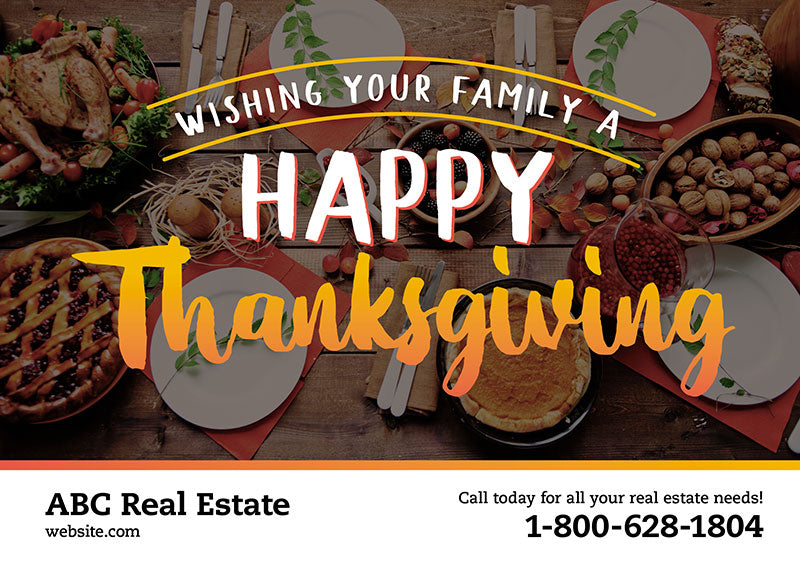 Thanksgiving Real Estate Marketing