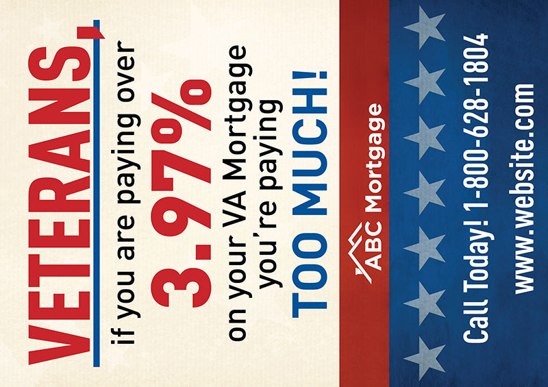 VA Mortgage Refinance 4.25